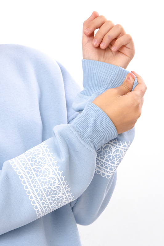 Світшот оверсайз для дівчинки 